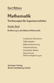 Einführung in die Höhere Mathematik - Cover