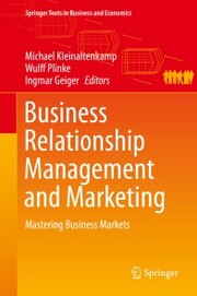 Business Relationship Management and Marketing - Cover