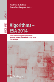 Algorithms - ESA 2014 - Cover