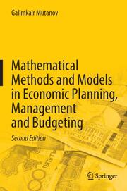 Mathematical Methods and Models in Economic Planning, Management and Budgeting - Cover