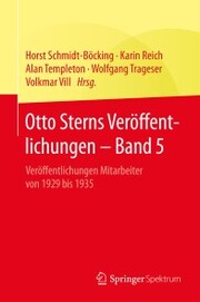 Otto Sterns Veröffentlichungen - Band 5 - Cover