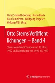 Otto Sterns Veröffentlichungen - Band 4 - Cover