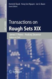 Transactions on Rough Sets XIX - Cover