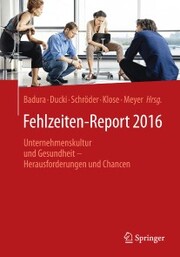 Fehlzeiten-Report 2016 - Cover