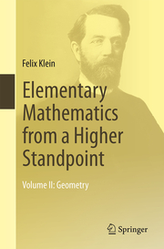 Elementary Mathematics from a Higher Standpoint - Cover