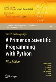 A Primer on Scientific Programming with Python - Cover