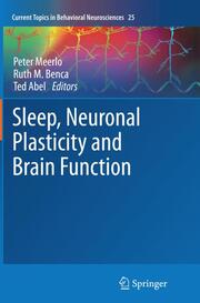 Sleep, Neuronal Plasticity and Brain Function - Cover
