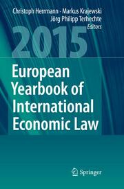 European Yearbook of International Economic Law 2015