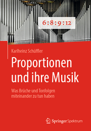 Proportionen und ihre Musik - Cover