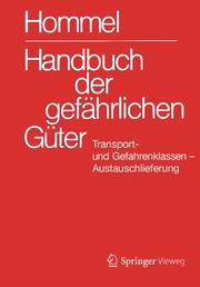Handbuch der gefährlichen Güter. Transport- und Gefahrenklassen. Austauschlieferung, Dezember 2019