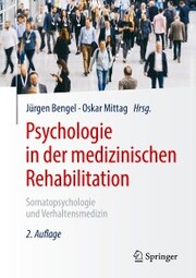 Psychologie in der medizinischen Rehabilitation - Cover