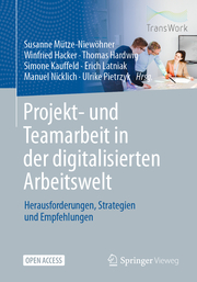 Projekt- und Teamarbeit in der digitalisierten Arbeitswelt - Cover