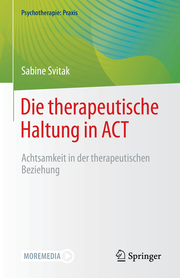 Die therapeutische Haltung in ACT - Cover