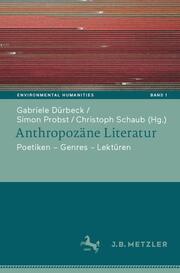 Anthropozäne Literatur - Cover