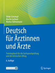 Deutsch für Ärztinnen und Ärzte - Cover