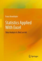 Statistics Applied With Excel - Cover