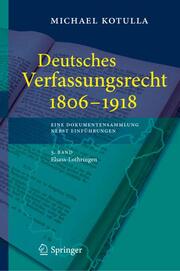 Deutsches Verfassungsrecht Bd.5 1806-1918