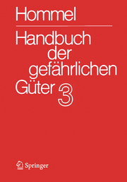 Handbuch der gefährlichen Güter 3: Merkblätter 803-1205