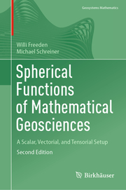 Spherical Functions of Mathematical Geosciences - Cover