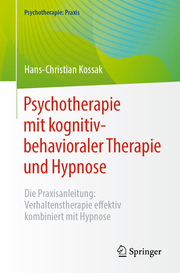 Psychotherapie mit kognitiv-behavioraler Therapie und Hypnose - Cover