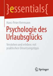 Psychologie des Urlaubsglücks - Cover