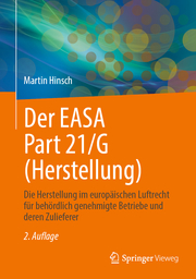 Der EASA Part 21/G (Herstellung) - Cover