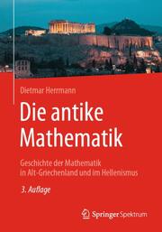 Die antike Mathematik - Cover