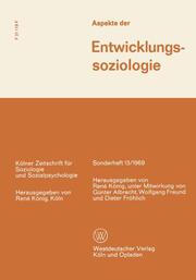 Aspekte der Entwicklungssoziologie - Cover