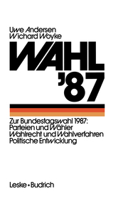 Wahl 87 - Cover