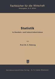 Statistik in Handels- und Industriebetrieben - Cover