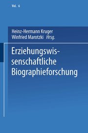 Erziehungswissenschaftliche Biographieforschung - Cover