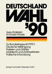 Deutschland Wahl 90 - Cover