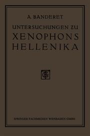 Untersuchungen zu Xenophons Hellenika