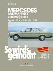 Mercedes 200 / 230 / 230 E / 250 / 280 / 280 E - Cover