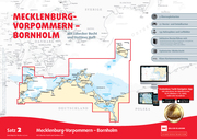 Sportbootkarten Satz 2: Mecklenburg-Vorpommern - Bornholm (Ausgabe 2021)