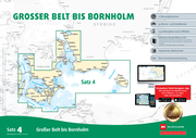 Sportbootkarten Satz 4: Grosser Belt bis Bornholm (Ausgabe 2021)