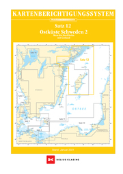Berichtigung Sportbootkarten Satz 12: Ostküste Schweden 2 (Ausgabe 2021)