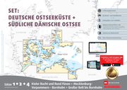 Sportbootkarten Satz 1, 2 und 4 - Set: Deutsche Ostsee und Südliche Dänische Ost - Cover