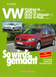 VW Touran III ab 8/10, VW Jetta VI ab 7/10, VW Golf VI Variant 10/09-4/13, VW Golf VI Plus 3/09-1/14 - Cover