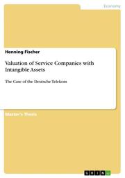 Valuation of Service Companies with Intangible Assets