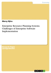 Enterprise Resource Planning Systems. Challenges of Enterprise Software Implementation