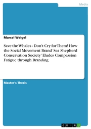 Save the Whales - Don't Cry for Them! How the Social Movement Brand 'Sea Shepherd Conservation Society' Eludes Compassion Fatigue through Branding