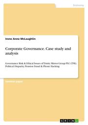 Corporate Governance. Case study and analysis - Cover