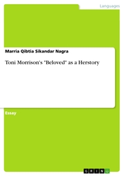 Toni Morrison's 'Beloved' as a Herstory - Cover