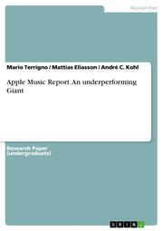Apple Music Report. An underperforming Giant - Cover