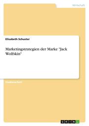 Marketingstrategien der Marke 'Jack Wolfskin' - Cover