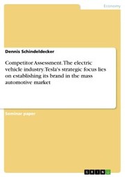 Competitor Assessment. The electric vehicle industry. Tesla's strategic focus lies on establishing its brand in the mass automotive market