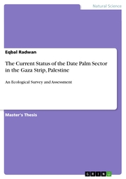 The Current Status of the Date Palm Sector in the Gaza Strip, Palestine - Cover