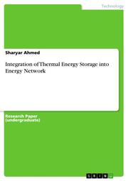 Integration of Thermal Energy Storage into Energy Network