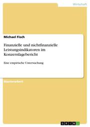 Finanzielle und nichtfinanzielle Leistungsindikatoren im Konzernlagebericht - Cover